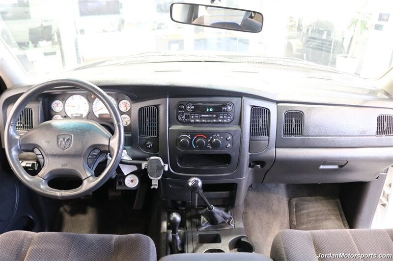 2003 Dodge Ram 2500 SLT 4dr Quad Cab SLT  HIGH OUTPUT 5.9L CUMMINS DIESEL W/6 SPEED MANUAL ONLY 135K ACTUAL MILES 2 OWNER CLEAN HISTORY PAC BRAKE AIRBAGS ONBOARD COMPRESSOR NEW 10 PLY BFG KO3s & 5100 BILSTEIN SHOCKS NEW ALUMINUM WHEELS - Photo 58 - Portland, OR 97230