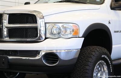 2003 Dodge Ram 2500 SLT 4dr Quad Cab SLT  HIGH OUTPUT 5.9L CUMMINS DIESEL W/6 SPEED MANUAL ONLY 135K ACTUAL MILES 2 OWNER CLEAN HISTORY PAC BRAKE AIRBAGS ONBOARD COMPRESSOR NEW 10 PLY BFG KO3s & 5100 BILSTEIN SHOCKS NEW ALUMINUM WHEELS - Photo 33 - Portland, OR 97230