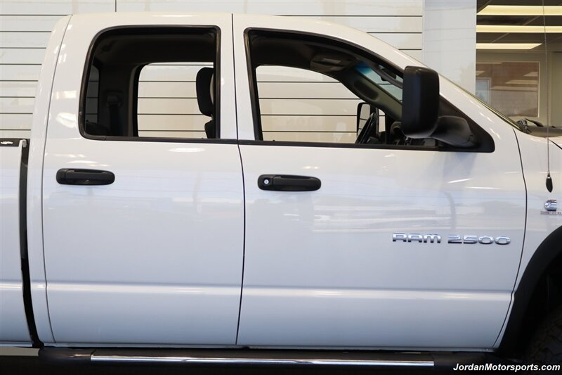 2003 Dodge Ram 2500 SLT 4dr Quad Cab SLT  HIGH OUTPUT 5.9L CUMMINS DIESEL W/6 SPEED MANUAL ONLY 135K ACTUAL MILES 2 OWNER CLEAN HISTORY PAC BRAKE AIRBAGS ONBOARD COMPRESSOR NEW 10 PLY BFG KO3s & 5100 BILSTEIN SHOCKS NEW ALUMINUM WHEELS - Photo 38 - Portland, OR 97230