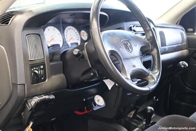 2003 Dodge Ram 2500 SLT 4dr Quad Cab SLT  HIGH OUTPUT 5.9L CUMMINS DIESEL W/6 SPEED MANUAL ONLY 135K ACTUAL MILES 2 OWNER CLEAN HISTORY PAC BRAKE AIRBAGS ONBOARD COMPRESSOR NEW 10 PLY BFG KO3s & 5100 BILSTEIN SHOCKS NEW ALUMINUM WHEELS - Photo 16 - Portland, OR 97230