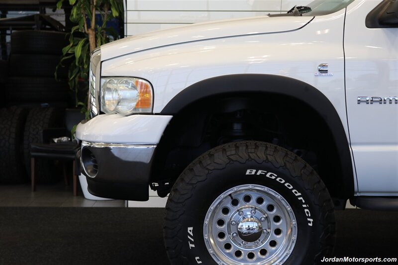 2003 Dodge Ram 2500 SLT 4dr Quad Cab SLT  HIGH OUTPUT 5.9L CUMMINS DIESEL W/6 SPEED MANUAL ONLY 135K ACTUAL MILES 2 OWNER CLEAN HISTORY PAC BRAKE AIRBAGS ONBOARD COMPRESSOR NEW 10 PLY BFG KO3s & 5100 BILSTEIN SHOCKS NEW ALUMINUM WHEELS - Photo 35 - Portland, OR 97230