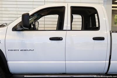 2003 Dodge Ram 2500 SLT 4dr Quad Cab SLT  HIGH OUTPUT 5.9L CUMMINS DIESEL W/6 SPEED MANUAL ONLY 135K ACTUAL MILES 2 OWNER CLEAN HISTORY PAC BRAKE AIRBAGS ONBOARD COMPRESSOR NEW 10 PLY BFG KO3s & 5100 BILSTEIN SHOCKS NEW ALUMINUM WHEELS - Photo 37 - Portland, OR 97230