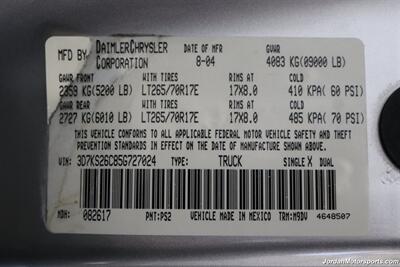2005 Dodge Ram 2500 SLT  1-OWNER* 100% RUST FREE* NEW 35 " TOYO A/T III 10-PLYS* REAR AIRBAGS* NEW 2.5 " BILSTEIN 5100 LEVEL KIT* 5TH WHEEL* NEW TRANSMISSION VALVE BODY & SERVICE* COOLANT FLUSH & AC CHARGE* LIKE NEW* - Photo 67 - Portland, OR 97230