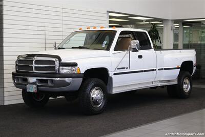 1998 Dodge Ram 3500 Laramie SLT  1-OWNER* V-10* 5-SPEED MANUAL* 29K ACTUAL MILES* 6 NEW FALKEN AT4 10-PLY TIRES* NEW BRAKES* NEW BATTERIES* NEW AC CHARGE* 100% RUST & CORROSION FREE* ALL BOOKS & KEYS - Photo 3 - Portland, OR 97230