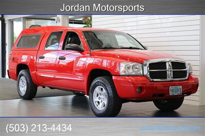 2005 Dodge Dakota SLT  V-8 MAGNUM* 4.7L* 4X4* LEER CANOPY* ALL SERVICE RECORDS SINCE NEW* NEW BRAKES / ROTORS / TIRES / FLUIDS* ALL BOOKS & 2-KEYS* 0-RUST