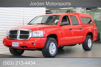 2005 Dodge Dakota SLT  V-8 MAGNUM* 4.7L* 4X4* LEER CANOPY* ALL SERVICE RECORDS SINCE NEW* NEW BRAKES / ROTORS / TIRES / FLUIDS* ALL BOOKS & 2-KEYS* 0-RUST