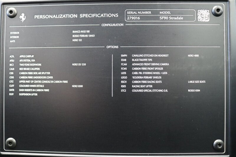 2022 Ferrari SF90 Stradale Stradale  1-OWNER* FULL NOVITEC UPGRADES INSTALLED BY DEALER-EXHAUST - DOWN PIPES - LOWERING SPRINGS - MODULE* FULL SATIN XPEL PPF* ALL BOOKS-KEYS-CHARGER-STICKER* VELOS 3-PIECE WHEELS - Photo 43 - Portland, OR 97230