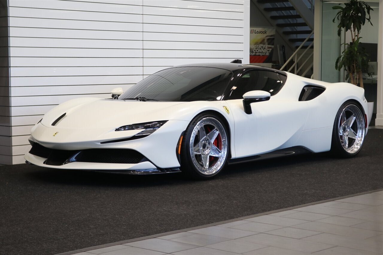 2022 Ferrari SF90 Stradale Stradale  1-OWNER* FULL NOVITEC UPGRADES INSTALLED BY DEALER-EXHAUST - DOWN PIPES - LOWERING SPRINGS - MODULE* FULL SATIN XPEL PPF* ALL BOOKS-KEYS-CHARGER-STICKER* VELOS 3-PIECE WHEELS - Photo 1 - Portland, OR 97230