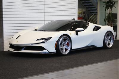 2022 Ferrari SF90 Stradale Stradale  1-OWNER* FULL NOVITEC UPGRADES INSTALLED BY DEALER-EXHAUST - DOWN PIPES - LOWERING SPRINGS - MODULE* FULL SATIN XPEL PPF* ALL BOOKS-KEYS-CHARGER-STICKER* VELOS 3-PIECE WHEELS - Photo 1 - Portland, OR 97230