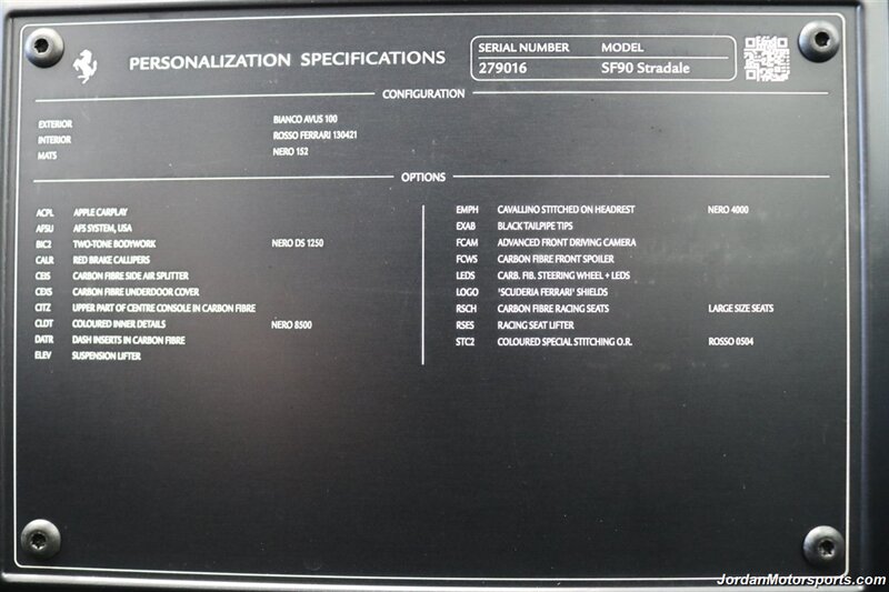 2022 Ferrari SF90 Stradale Stradale  1-OWNER* FULL NOVITEC UPGRADES INSTALLED BY DEALER-EXHAUST - DOWN PIPES - LOWERING SPRINGS - MODULE* FULL SATIN XPEL PPF* ALL BOOKS-KEYS-CHARGER-STICKER* VELOS 3-PIECE WHEELS - Photo 43 - Portland, OR 97230