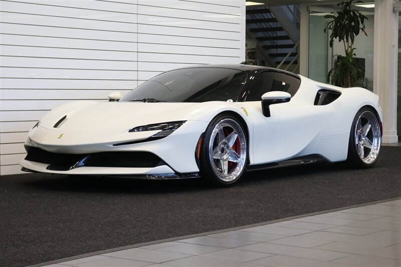 2022 Ferrari SF90 Stradale Stradale  1-OWNER* FULL NOVITEC UPGRADES INSTALLED BY DEALER-EXHAUST - DOWN PIPES - LOWERING SPRINGS - MODULE* FULL SATIN XPEL PPF* ALL BOOKS-KEYS-CHARGER-STICKER* VELOS 3-PIECE WHEELS - Photo 3 - Portland, OR 97230