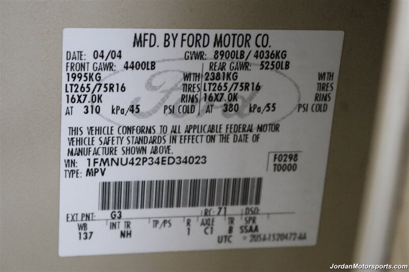 2004 Ford Excursion Limited  74K MILES* 0-RUST* JUST HAD 10K FULL ENGINE BULLETPROOFING WITH ARP HEAD STUDS AND GASKETS-OIL & EGR COOLER - S&B INTAKE* 4 "EXHAUST- FULL TOP END UPGRADE* NEW 33 "FALKEN A/T III 10-PLYS* - Photo 51 - Portland, OR 97230
