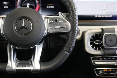 2021 Mercedes-Benz AMG G 63  1-OWNER* EXCLUSIVE INTERIOR - AMG TRAIL - AMG NIGHT MAGNO PKGs* LEATHER GRAB HANDLE* ALL SERVICES @ DEALER* NEW BRAKES-ROTORS-FLUIDS* ALL BOOKS & 2-KEYS - Photo 34 - Portland, OR 97230