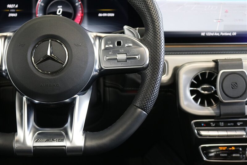 2021 Mercedes-Benz AMG G 63  1-OWNER* EXCLUSIVE INTERIOR - AMG TRAIL - AMG NIGHT MAGNO PKGs* LEATHER GRAB HANDLE* ALL SERVICES @ DEALER* NEW BRAKES-ROTORS-FLUIDS* ALL BOOKS & 2-KEYS - Photo 34 - Portland, OR 97230