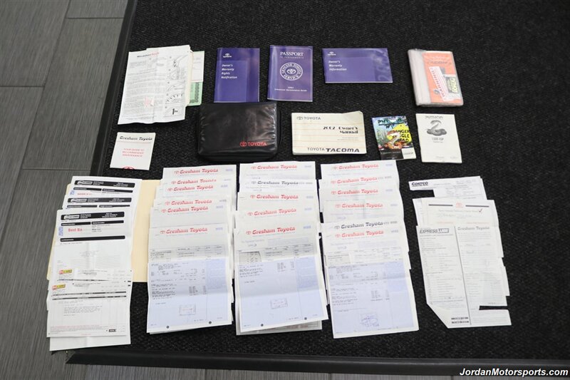 2002 Toyota Tacoma V6  1-OWNER* 0-RUST* NEW TIMING BELT-WATER PUMP-TUNE UP-FLUIDS* NEW BILSTEIN TOYTEC LEVEL KIT W/BILSTEIN 5100 SHOCKS* NEW 17 " TRD PRO WHEELS & 33 " FALKEN WILD PEAKS A/T 4W* ALL BOOKS-RECORDS SINCE NEW - Photo 20 - Portland, OR 97230