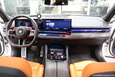 2025 BMW M5 Touring 141K MSRP* CARBON CERAMIC BRAKES-EXECUTIVE PKG - M-DRIVER PKG* CARBON FIBER FRONT SPLITTER - CARBON REAR DIFFUESER - CARBON SIDE SKIRTS - H&R LOWERING SPRINGS* DOWN PIPES & COLD AIR INTAKES - Photo 23 - Portland, OR 97230