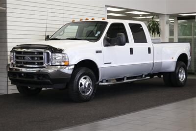 2002 Ford F-350 1-OWNER* 100% RUST FREE* LINEX BED LINER* NEW BRAKES / ROTORS / CALIPERS / BRAKE FLUID / AC SERVICE & RECHARGE / CAMPER TIE DOWNS / COOLANT FLUSH / NEW WIPERS / NEW DOOR LOCK ACTUATORS / 2-KEYS - Photo 1 - Portland, OR 97230