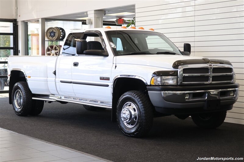 2001 Dodge Ram 3500 SLT  1-OWNER* 0-RUST* COMPLETE NEW FRONT END W/ REDHEAD STEERING BOX* ALL NEW 6 A/T 10-PLY TIRES* 55 BLOCK* FULLY SERVICE* EXCELLENT CONDITION BED* GOOSNECK* BOOKS-KEYS-RECORDS - Photo 2 - Portland, OR 97230