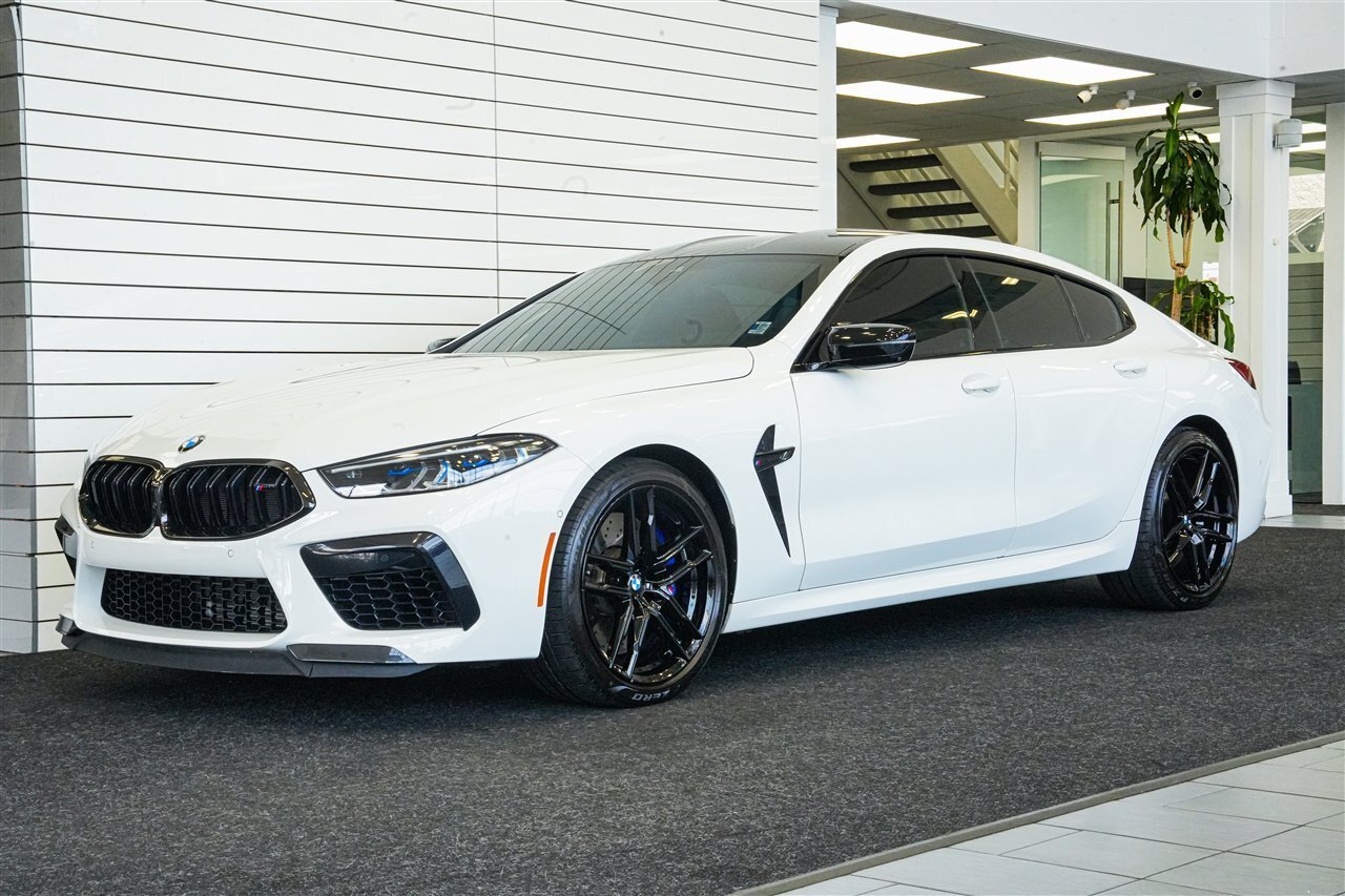 2024 BMW M8 Competition  1-OWNER* 100% ACCIDENT FREE* GRAN COUPE* XPEL CERAMIC XR FULL TINT* 1-CALIFORNIA OWNER* ALPINE WHITE* EXTENDED LEATHER* DRIVING ASSISTANCE PKG* ALL BOOKS - 2-KEYS - WINDOW STICKER - Photo 1 - Portland, OR 97230