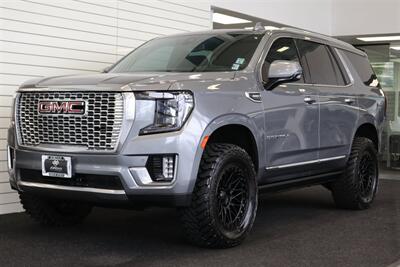 2022 GMC Yukon Denali  3.0L DURAMAX DIESEL 10SP AUTO LIFTED 4X4 35 " A/T TIRES FUEL OFF ROAD WHEELS POWER RUNNING BOARDS ONLY 57K MILES 1 OWNER LOCAL RIG - Photo 3 - Portland, OR 97230