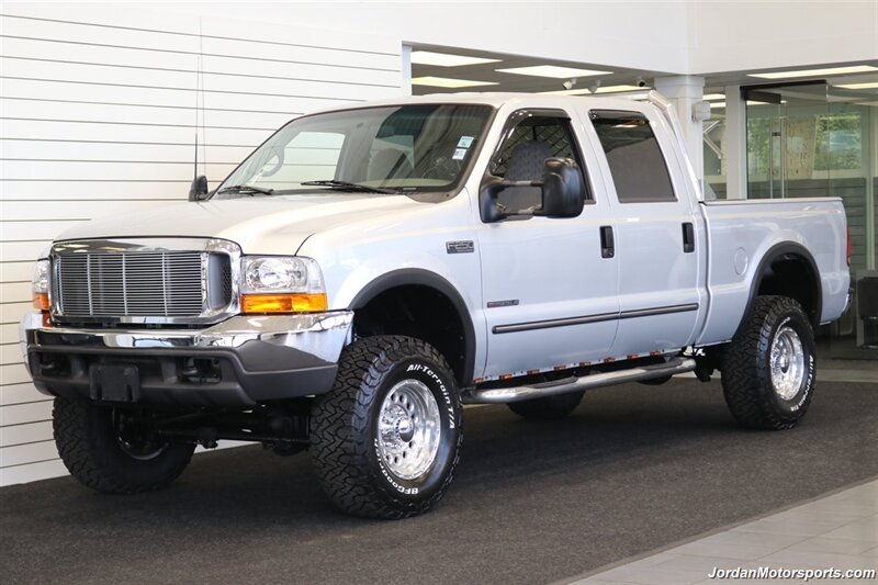 1999 Ford F-250 XLT  LIFTED SHORT BED CREW CAB ZERO RUST OREGON TRUCK FINANCING UP TO 84MO (OAC) 2000 2001 2003 F250 F350 F-350 4X4 - Photo 3 - Portland, OR 97230
