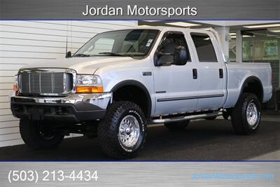 1999 Ford F-250 XLT  LIFTED SHORT BED CREW CAB ZERO RUST OREGON TRUCK FINANCING UP TO 84MO (OAC) 2000 2001 2003 F250 F350 F-350 4X4 - Photo 1 - Portland, OR 97230