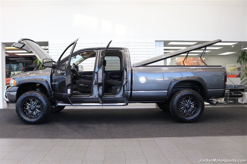 2004 Dodge Ram 2500 SLT  5.9L HIGH OUTPUT W/ 6-SPEED MANUAL* LONG BED* REAR AIR LIFT AIRBAGS W/ ONBOARD COMPRESSOR* NEW 35 " FALKEN WILD PEAK 10-PLYS W/20 "WHEELS* 3.5 "LEVEL KITNEW BALL JOINTS - Photo 9 - Portland, OR 97230