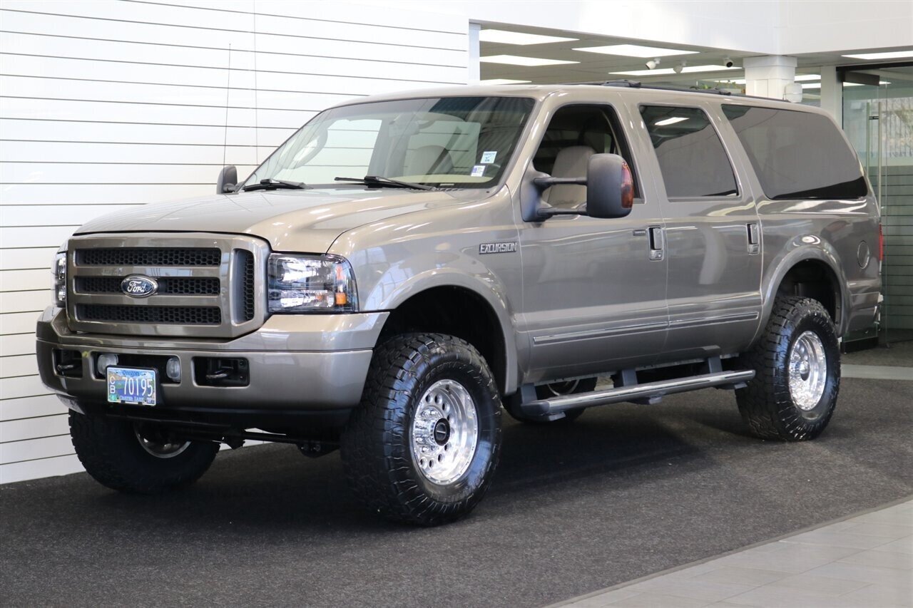2005 Ford Excursion Limited  1-OWNER 100% RUST FREE* NEW FULL BULLET PROOF ENGINE PKG BY RPM NW* FULL NEW FRONT END UPGRADE* NEW 35 "TOYO A/T III W/ NEW 17 " WHEELS* S&B INTAKE* 4 " EXHAUST W/AEROTURBINE MUFFLER* FULLY SERVICED - Photo 1 - Portland, OR 97230