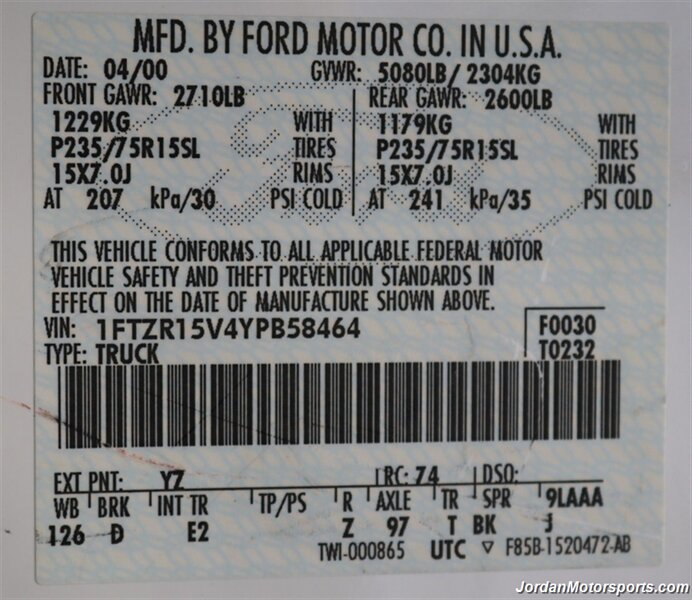2000 Ford Ranger XLT 4X4 STEP SIDE SUPER CAB V6 AUTO W/ONLY 50K ORIGINAL 1 OWNER MILES RUST & ACCIDENT FREE 2001 2002 - Photo 87 - Portland, OR 97230