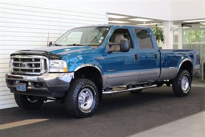 2002 Ford F-350 Super Duty Lariat 4dr Crew Cab Lariat 1-OWNER* NEVER HAD 5TH WHEEL-GOOSENECK* 0-RUST* ALL BOOKS-SERVICE RECORDS SINCE NEW-KEYS-WINDOW STICKER* NEW 2.5 "LEVEL LIFT W/ NEW 33 "BFG KO3s & BILSTEIN 5100s/ NEW BRAKES - ROTORS - Photo 3 - Portland, OR 97230