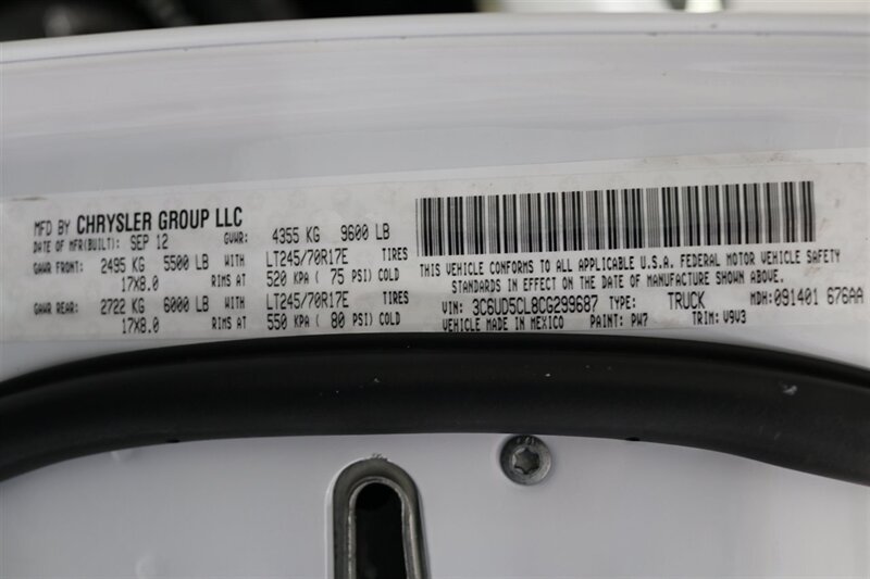 2012 RAM 2500 ST  1-OWNER* 23K MILES ORIGINAL* 6-SPEED MANUAL* 100% STOCK* 0-RUST* CREW CAB SHORT BED* GOOSENECK* NEW BILSTEIN 5100 SHOCKS WITH 3 "LEVEL KIT* NEW 35 " BFG KO3 10-PLYS* ALL BOOKS & 4-KEYS - Photo 91 - Portland, OR 97230