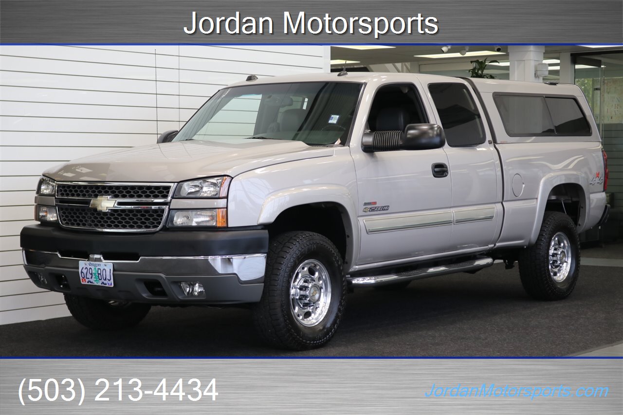 2005 Chevrolet Silverado 2500 LT 4dr Extended Cab LT 1-OWNER* 100% RUST & CORROSION FREE* 100% STOCK* NEVER HAD 5TH WHEEL OR GOOSENECK* FRESH SERVICE* LEATHER* ALL BOOKS & KEYS & SERVICE RECORDS SINCE NEW - Photo 1 - Portland, OR 97230