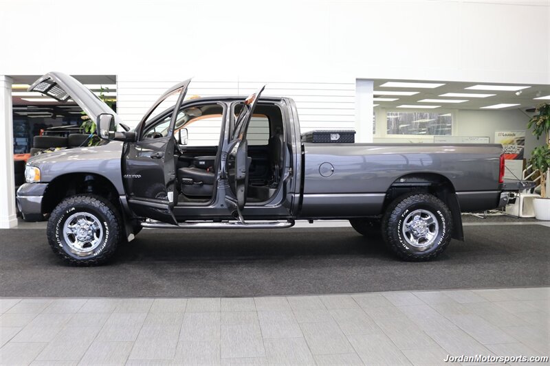 2003 Dodge Ram 3500 Laramie  1-OWNER* 100% RUST FREE* 5.9L LONG BED W/ 6-SPEED MANUAL TRANS* 82K ACTUAL MILES* PACBRAKE EXHAUST BRAKE* BANKS POWER PACKAGE* SPRAY IN BED LINER* REAR AIR BAGS* NEW BILSTEIN 5100 SERIES SHOCKS - Photo 10 - Portland, OR 97230