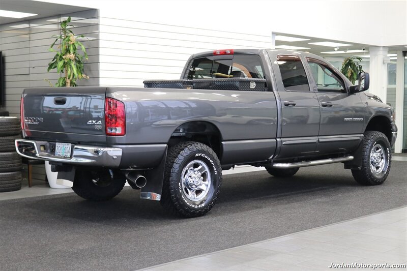 2003 Dodge Ram 3500 Laramie  1-OWNER* 100% RUST FREE* 5.9L LONG BED W/ 6-SPEED MANUAL TRANS* 82K ACTUAL MILES* PACBRAKE EXHAUST BRAKE* BANKS POWER PACKAGE* SPRAY IN BED LINER* REAR AIR BAGS* NEW BILSTEIN 5100 SERIES SHOCKS - Photo 7 - Portland, OR 97230