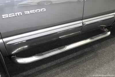 2003 Dodge Ram 3500 Laramie  1-OWNER* 100% RUST FREE* 5.9L LONG BED W/ 6-SPEED MANUAL TRANS* 82K ACTUAL MILES* PACBRAKE EXHAUST BRAKE* BANKS POWER PACKAGE* SPRAY IN BED LINER* REAR AIR BAGS* NEW BILSTEIN 5100 SERIES SHOCKS - Photo 44 - Portland, OR 97230