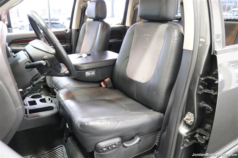 2003 Dodge Ram 3500 Laramie  1-OWNER* 100% RUST FREE* 5.9L LONG BED W/ 6-SPEED MANUAL TRANS* 82K ACTUAL MILES* PACBRAKE EXHAUST BRAKE* BANKS POWER PACKAGE* SPRAY IN BED LINER* REAR AIR BAGS* NEW BILSTEIN 5100 SERIES SHOCKS - Photo 16 - Portland, OR 97230
