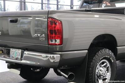 2003 Dodge Ram 3500 Laramie  1-OWNER* 100% RUST FREE* 5.9L LONG BED W/ 6-SPEED MANUAL TRANS* 82K ACTUAL MILES* PACBRAKE EXHAUST BRAKE* BANKS POWER PACKAGE* SPRAY IN BED LINER* REAR AIR BAGS* NEW BILSTEIN 5100 SERIES SHOCKS - Photo 54 - Portland, OR 97230