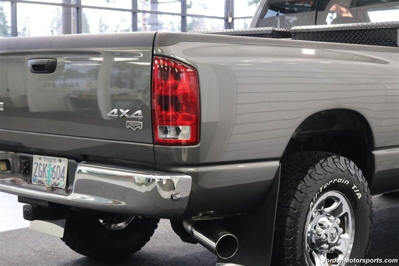 2003 Dodge Ram 3500 Laramie  1-OWNER* 100% RUST FREE* 5.9L LONG BED W/ 6-SPEED MANUAL TRANS* 82K ACTUAL MILES* PACBRAKE EXHAUST BRAKE* BANKS POWER PACKAGE* SPRAY IN BED LINER* REAR AIR BAGS* NEW BILSTEIN 5100 SERIES SHOCKS - Photo 54 - Portland, OR 97230