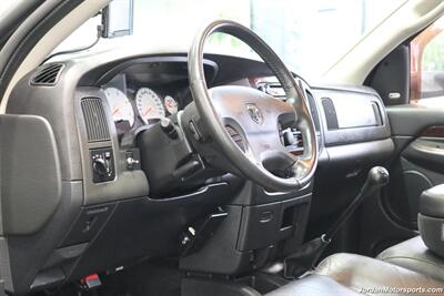 2003 Dodge Ram 3500 Laramie  1-OWNER* 100% RUST FREE* 5.9L LONG BED W/ 6-SPEED MANUAL TRANS* 82K ACTUAL MILES* PACBRAKE EXHAUST BRAKE* BANKS POWER PACKAGE* SPRAY IN BED LINER* REAR AIR BAGS* NEW BILSTEIN 5100 SERIES SHOCKS - Photo 74 - Portland, OR 97230