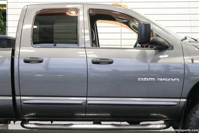 2003 Dodge Ram 3500 Laramie  1-OWNER* 100% RUST FREE* 5.9L LONG BED W/ 6-SPEED MANUAL TRANS* 82K ACTUAL MILES* PACBRAKE EXHAUST BRAKE* BANKS POWER PACKAGE* SPRAY IN BED LINER* REAR AIR BAGS* NEW BILSTEIN 5100 SERIES SHOCKS - Photo 51 - Portland, OR 97230