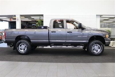 2003 Dodge Ram 3500 Laramie  1-OWNER* 100% RUST FREE* 5.9L LONG BED W/ 6-SPEED MANUAL TRANS* 82K ACTUAL MILES* PACBRAKE EXHAUST BRAKE* BANKS POWER PACKAGE* SPRAY IN BED LINER* REAR AIR BAGS* NEW BILSTEIN 5100 SERIES SHOCKS - Photo 5 - Portland, OR 97230