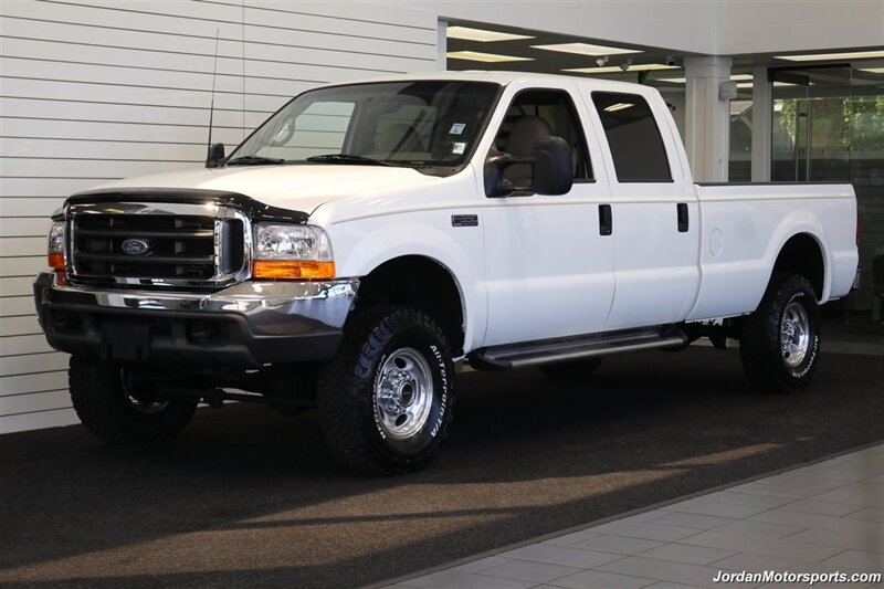 2000 Ford F-350 Super Duty Lariat 4dr Crew Cab  1-OWNER* 71K ORIGINAL MLS* POWERSTROKE 7.3L* NEW 2.5 " BILSTEIN LEVEL KIT W/NEW 35 "BFG KO3 10-PLYS* 0-RUST* ALL BOOKS & RECORDS* NEW BRAKES-ROTORS-CALIPERS-FLUIDS-DOOR LOCK ACTUATORS - Photo 3 - Portland, OR 97230
