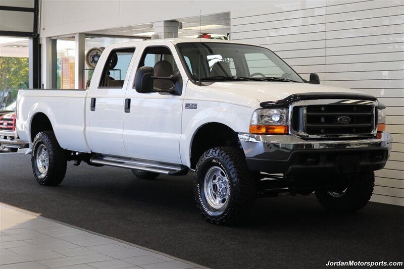 2000 Ford F-350 Super Duty Lariat 4dr Crew Cab  1-OWNER* 71K ORIGINAL MLS* POWERSTROKE 7.3L* NEW 2.5 " BILSTEIN LEVEL KIT W/NEW 35 "BFG KO3 10-PLYS* 0-RUST* ALL BOOKS & RECORDS* NEW BRAKES-ROTORS-CALIPERS-FLUIDS-DOOR LOCK ACTUATORS - Photo 2 - Portland, OR 97230