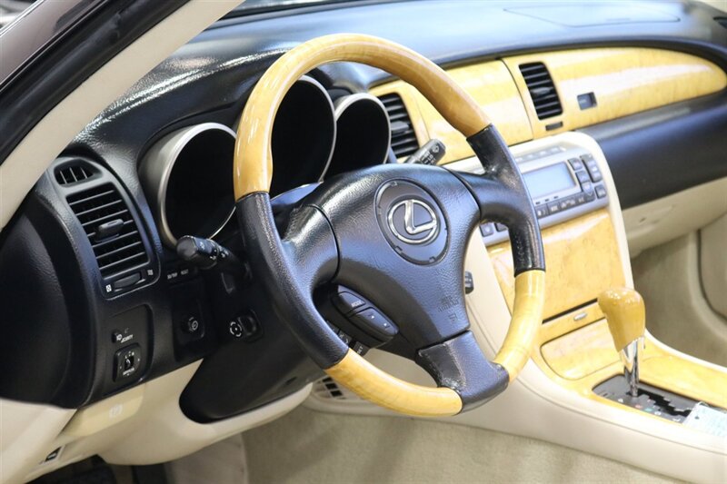 2004 Lexus SC NEW TIMING BELT 4K MLS AGO* FULLY SERVICED @ LEXUS W/ ALL NEW DIFF FLUIDS-BRAKES-HOSES-TIRES-BRAKE FLUID-POWER STEERING* UPGRADED HEAD UNIT W/ FRONT & REAR CAMERAS* PARKING SENSORS* ALL BOOKS & 2-KEYS - Photo 42 - Portland, OR 97230