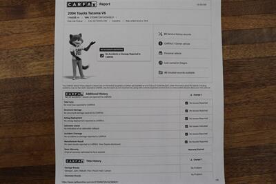 2004 Toyota Tacoma V6  1-OWNER* 100% RUST FREE* NEW 2.5 " BILSTEIN TOYTEC ADJUSTABLE LEVEL LIFT W/ NEW 17 " TRD PROs & 33 " FALKEN A/T4s* TIMING BELT DONE 18K MLS AGO* NEW FLUIDS-AXLES* ALL BOOKS & KEYS & WINDOW STICKER - Photo 46 - Portland, OR 97230