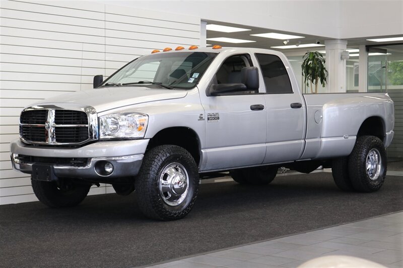 2007 Dodge Ram 3500 SLT  1-OWNER* 5.9L HO* 6-SPEED MANUAL* CUMMINS EXHAUST BRAKE* 100% RUST FREE* NEW 6 FALKEN A/T 4W 10-PLYS* NEW BRAKES-ROTORS-CALIPERS-COOLANT & BRAKE FLUID FLUSH* LINEX BED LINER* ALL BOOKS & KEYS - Photo 3 - Portland, OR 97230