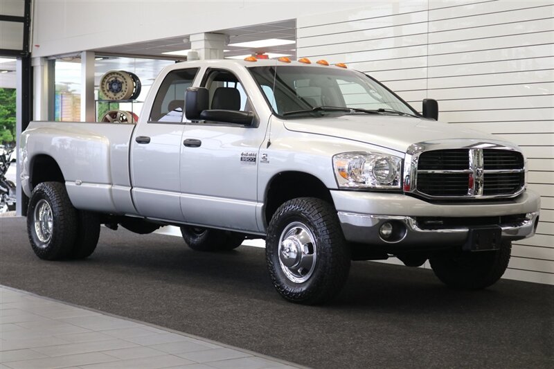 2007 Dodge Ram 3500 SLT  1-OWNER* 5.9L HO* 6-SPEED MANUAL* CUMMINS EXHAUST BRAKE* 100% RUST FREE* NEW 6 FALKEN A/T 4W 10-PLYS* NEW BRAKES-ROTORS-CALIPERS-COOLANT & BRAKE FLUID FLUSH* LINEX BED LINER* ALL BOOKS & KEYS - Photo 2 - Portland, OR 97230