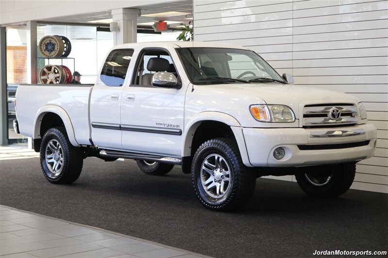 2003 Toyota Tundra SR5  LEATHER* NEW TIMING BELT-WATER PUMP-BRAKES-ROTORS-FLUIDS-FILTERS-AC CHARGE-STEERING RACK* NEW BILSTEIN TOYTEC 2.5 " LEVEL LIFT WITH DIFF DROP* 100% RUST & CORROSION FREE* FACTORY BED LINER* REAR SLIDER - Photo 2 - Portland, OR 97230