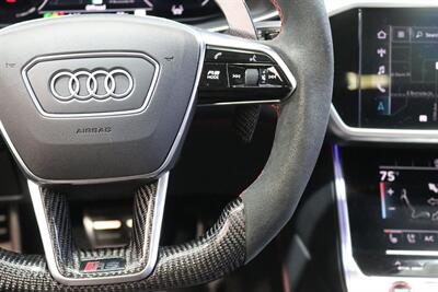 2021 Audi RS 6 Avant 4.0T quattro Avant  22 " VOSSENs S21 * WEISTEC STAGE 3 TUNE* TTE 1020 EA825 TURBOS* EVENTURI CARBONFIBER INTAKE* FULL AKRAPOVIC TITANIUM EXHAUST W/DOWN PIPES & LINK PIPE* CF FLAT BOOTOM STEERING WHEEL W/ PADDLES* - Photo 51 - Portland, OR 97230