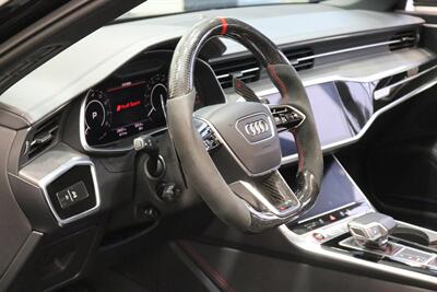 2021 Audi RS 6 Avant 4.0T quattro Avant  22 " VOSSENs S21 * WEISTEC STAGE 3 TUNE* TTE 1020 EA825 TURBOS* EVENTURI CARBONFIBER INTAKE* FULL AKRAPOVIC TITANIUM EXHAUST W/DOWN PIPES & LINK PIPE* CF FLAT BOOTOM STEERING WHEEL W/ PADDLES* - Photo 48 - Portland, OR 97230